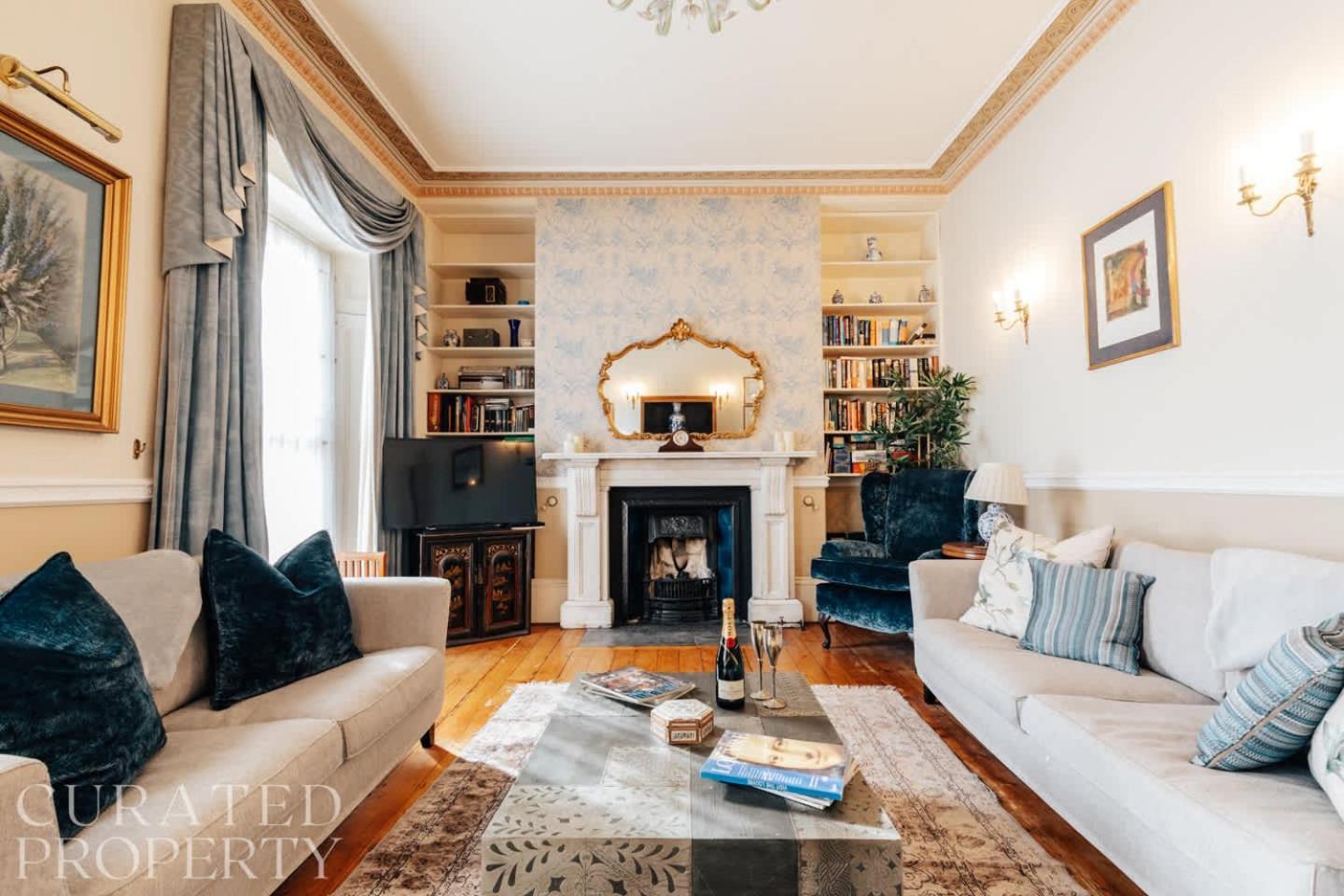 Central Townhouse With Garden & Free Parking Бат Екстер'єр фото